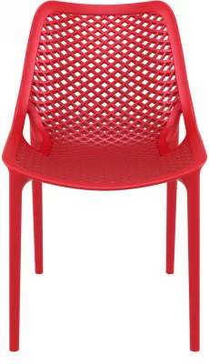 Стул пластиковый Air 50X60X82 CM красный 4