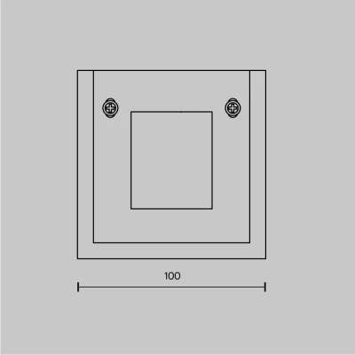 Настенный светильник Парма 10X10X10 CM 6