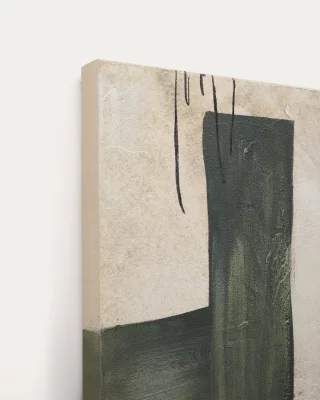 Абстрактный холст Fida зелёный 180X140 CM 4