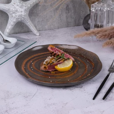Тарелка Frutti di Mare Ø27 CM Lava Lines 5