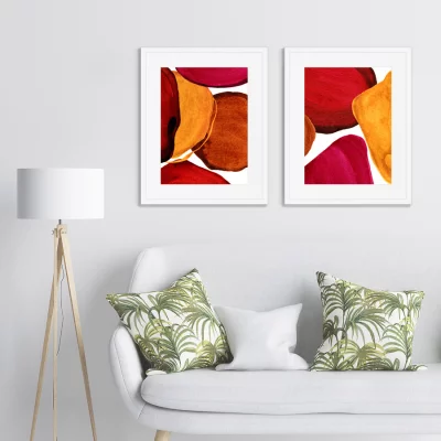 Набор из двух постеров Forms and colors 42X52 / 42X52 CM 4