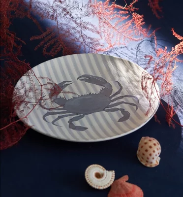 Набор из четырех тарелок Aquarium Ø22 CM 7