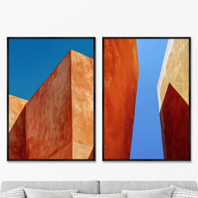 Набор из двух постеров на холсте The Cornerstone 75X105 / 75X105 CM 8
