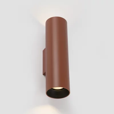 Терракотовый двухсветный настенный светильник Stan 22.5X7.2X6 CM 5