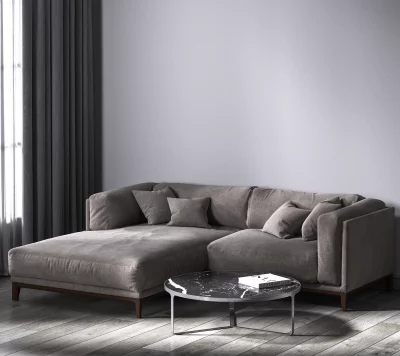 Трёхместный диван с кушеткой Case 248X195X80 CM 3