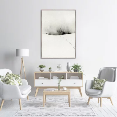 Постер на холсте Winter etude 75X105 CM 3