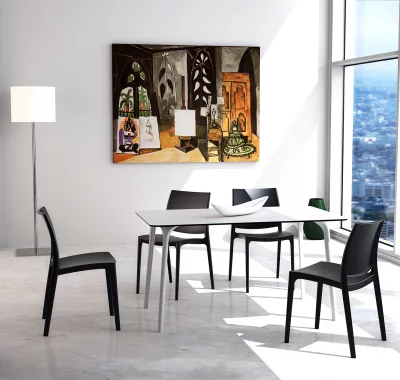 Стул пластиковый Maya 44X50X81 CM 3