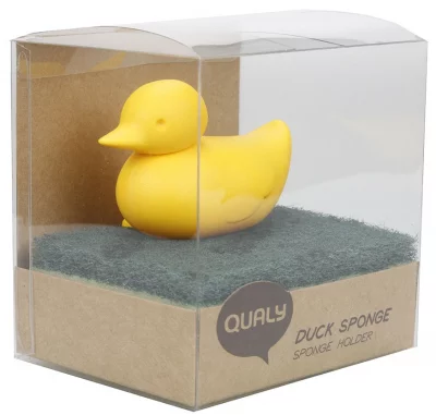 Держатель для губки Duck жёлтый 4