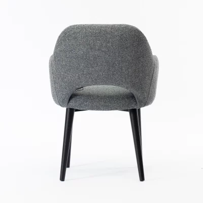 Стул Мартин серо-голубая ткань черные ножки 60X67X80 CM 5