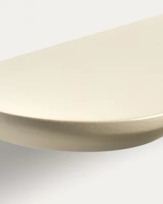 Набор из 2 МДФ полок Arely с бежевым лакированным покрытием 55X10X1.5 CM 4
