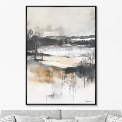 Репродукция картины на холсте Waiting for Spring 75X105 CM 6