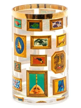 Стеклянная прозрачная ваза Frames 9X9X14 CM 3