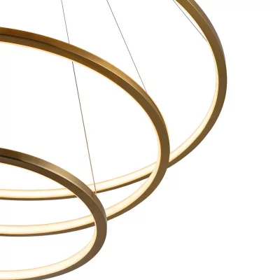 Подвесной светодиодный светильник Ring 80X80X150 CM 5