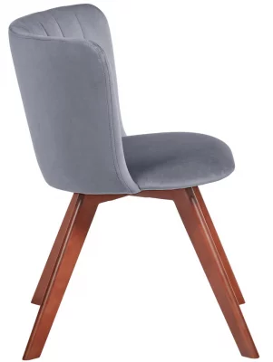 Стул Bella 60X55X83 CM серого цвета 3