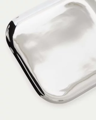 Набор из 2 подносов из нержавеющей стали Nirela 29.4X14.7X1.5 CM 5