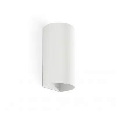 Круглый настенный светильник белый SOLE 8X6,5X15,5 CM 5