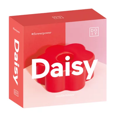 Подсвечник daisy, D8 см, красный 6