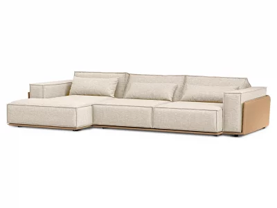 Угловой диван Asti 370X117-176X82 CM 3