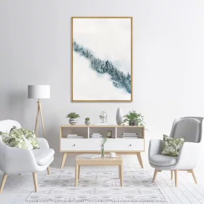 Постер на холсте Winter etude 75X105 CM 3