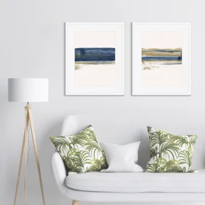 Диптих Seashore before the storm 42X52 / 42X52 CM 4