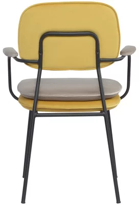 Стул с подлокотниками Pea 60X50X83 CM 4