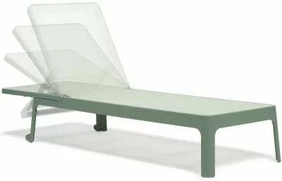 Шезлонг-лежак пластиковый Plano 71X211X36 CM 6