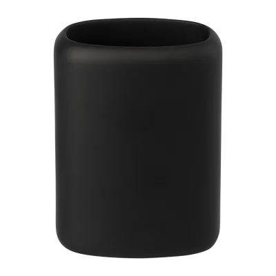 Стакан для зубных щеток slim, черный 5