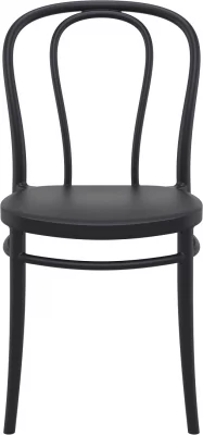 Стул пластиковый Victor 42X55X58 CM чёрный 4