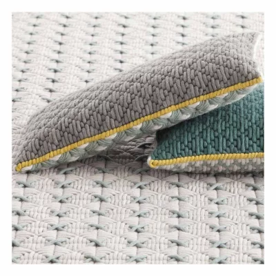 Декоративная подушка Silai Cushion 60X35 CM серо-голубая 4