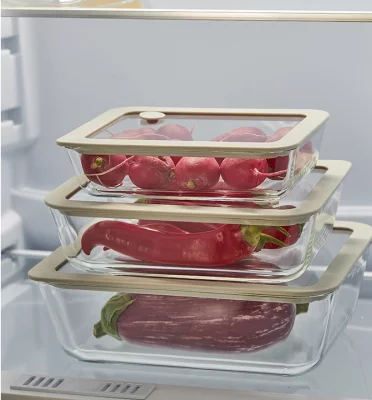 Контейнер для хранения стеклянный с вакуумным эффектом 700 ml 4