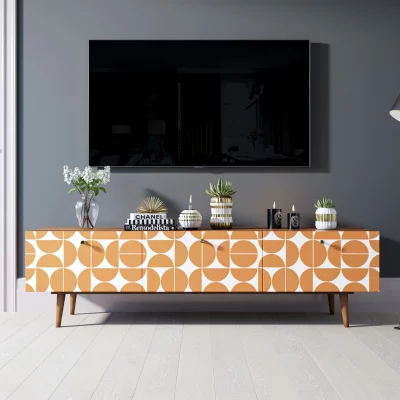 Комод под телевизор Berber 180X45X50 CM 4