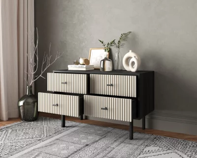 Комод с четырьмя ящиками Emerson 85X45X60 CM 3