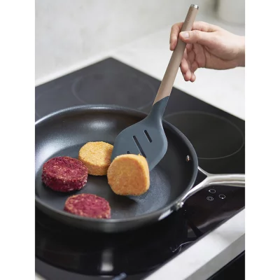 Лопатка с прорезями smartchef, 32 см, капучино-графит 5