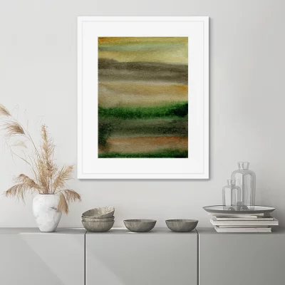 Постер Late evening landscape view 42X52 CM 3