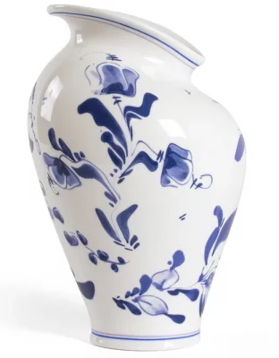 Фарфоровая ваза Floral Delft 20X20X30 CM 4