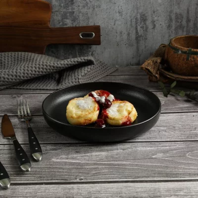 Тарелка с бортом Black Sand Fine Plus Ø22 CM 3