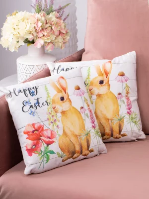 Декоративная подушка со съёмным чехлом Happy Easter 29X9X29 CM 6