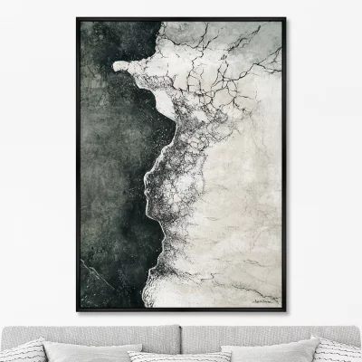 Постер на холсте In the Rhythm of Permafrost 75X105 CM 6