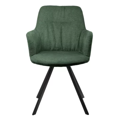 Комплект из 2 стульев Grant зелёный шенилл на поворотном механизме 120X61X92 CM 4