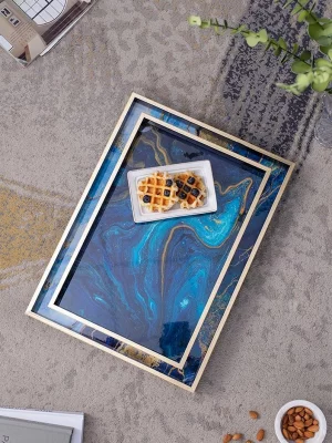 Поднос декоративный Jolana 52X38X4 CM 8