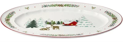 Блюдо сервировочное Nordic Winter 35X24 CM 4