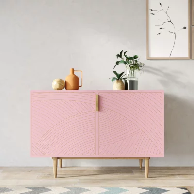 Комод Line 120X50X80 CM pink 4