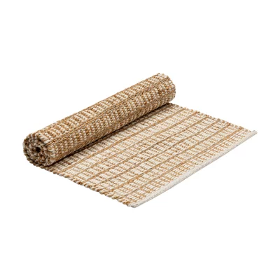 Ковер из джута и шерсти mahanadi из коллекции ethnic, 70x160 см 3
