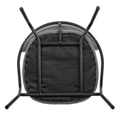 Комплект из 2 стульев Ant из серого букле 58X54X79 CM 10