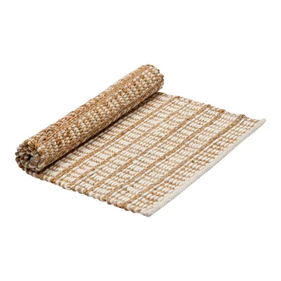 Ковер из джута и шерсти mahanadi из коллекции ethnic, 60x90 см 3