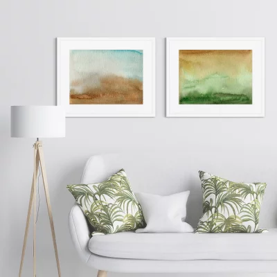 Постеры Landscape colors 52X42 / 52X42 CM 4