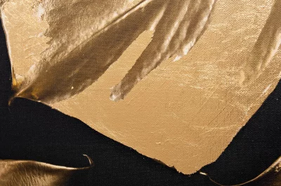 Холст Golden Leaves 70X100 CM 3