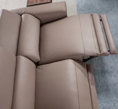 Диван-реклайнер кожаный Lasi 215X99X103 CM 3