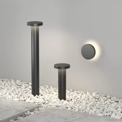 Ландшафтный светодиодный уличный светильник Dramen 16X16X80 CM 5