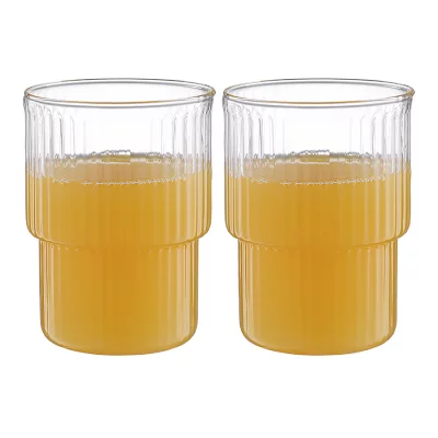 Набор из двух стаканов Soft Ripples 450 ml 5